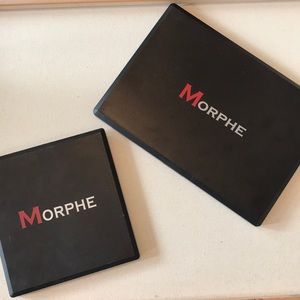 Morphe Eyeshadow Palette and Blush Set.